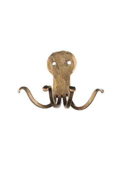 Brass Octopus Key Hook