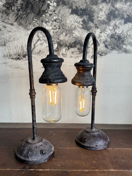 Pair Of Rechargeable Table Lamps