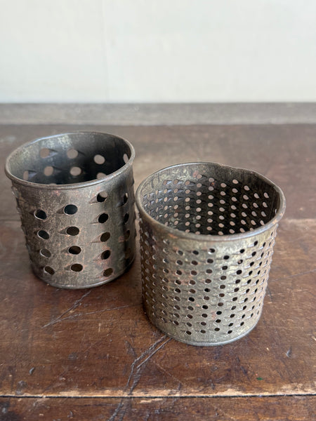 Vintage Metal Grinder Kitchen Utensil