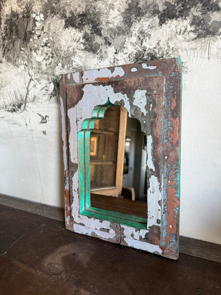 Rustic Wooden Mirror
