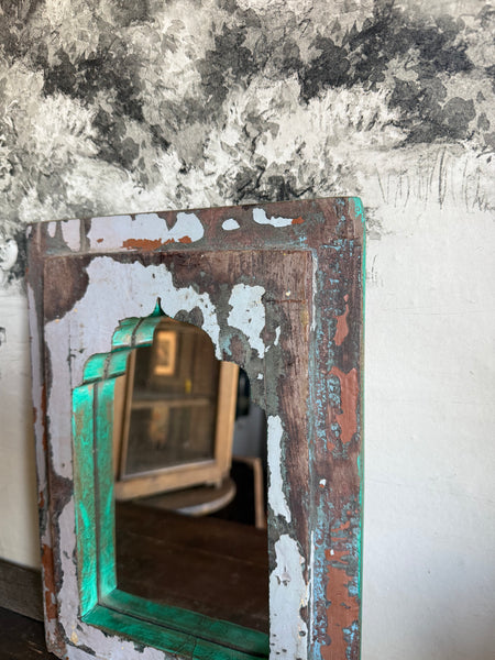 Rustic Wooden Mirror