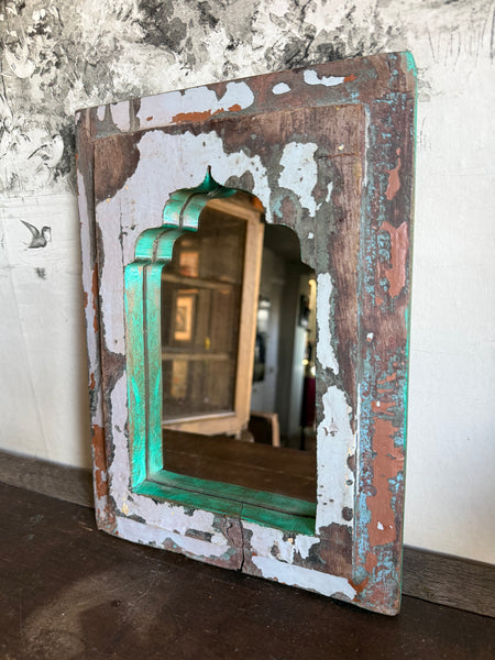 Rustic Wooden Mirror