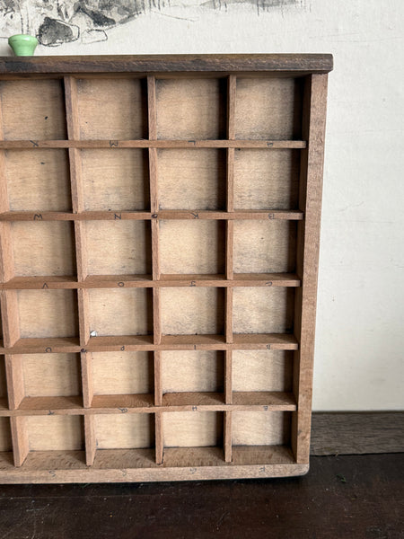 Small Letterpress Printers Tray