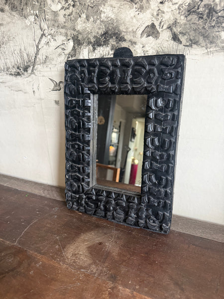 Reclaimed Tyre Handmade Mirror