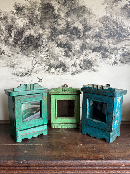 Wooden Indian Clock Boxes