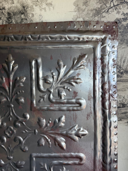 Large Square Decorative Tin Tile