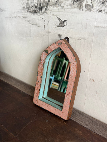 Wooden Decorative Mirrors Small