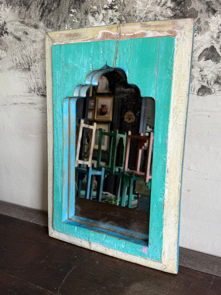 Wooden Rectangle Decorative Mirrors Medium