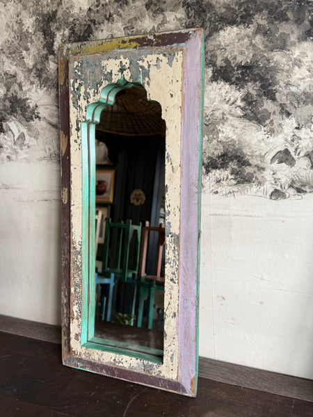Wooden Rectangle Decorative Mirrors Medium Large