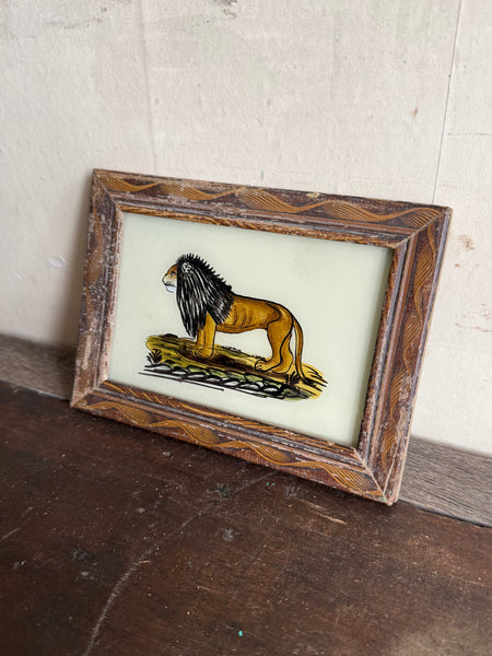 Vintage Indian Reverse Glass Paintings - Various Designs