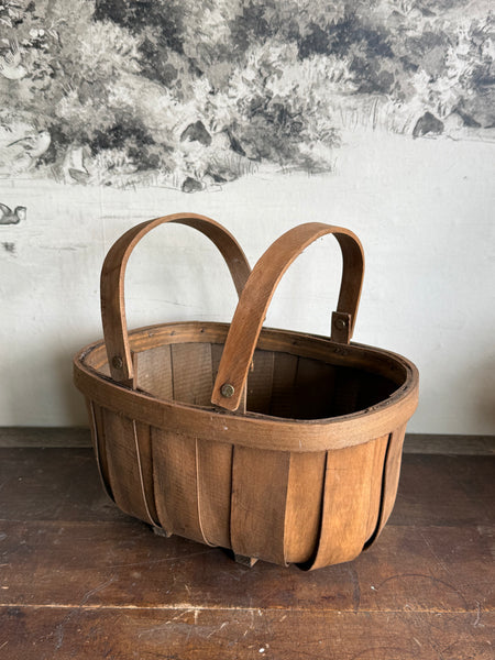Vintage Wooden Trug