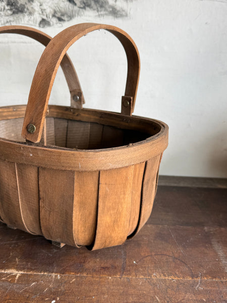 Vintage Wooden Trug