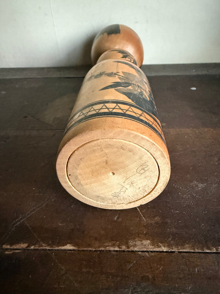 Vintage Japanese Kokeshi Doll