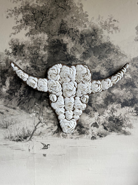 The Bull Shell - White