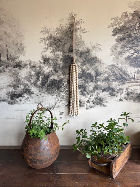 The Wooden Beads Tassel - Natural