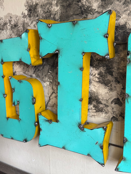 Gin Large Metal Bar Sign