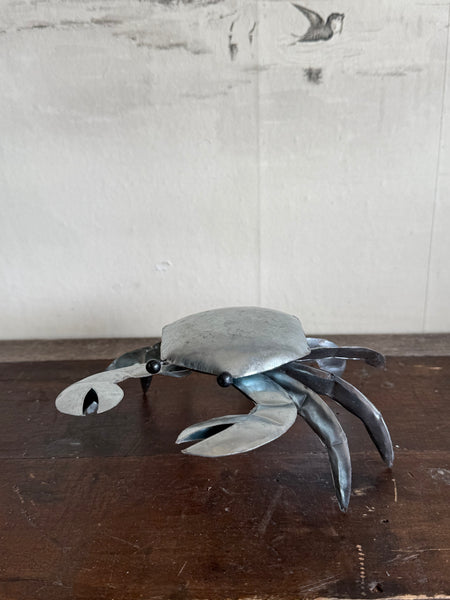 Silver Decorative Crab