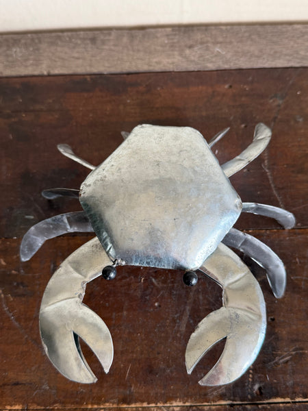 Silver Decorative Crab