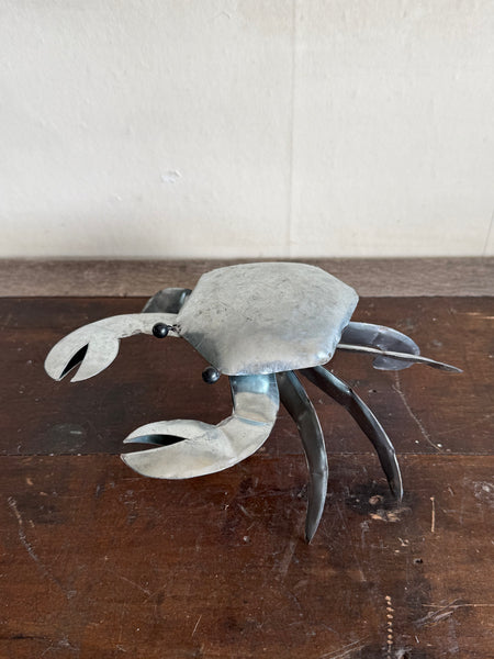 Silver Decorative Crab