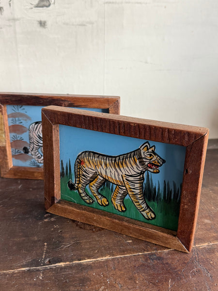 Indian Reverse Glass Paintings
