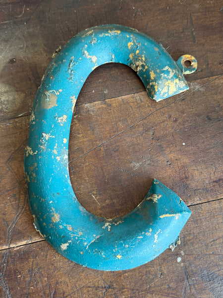 Vintage Metal Letters