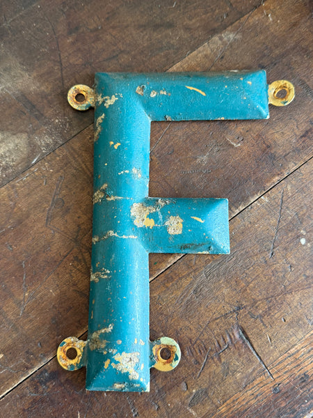 Vintage Metal Letters