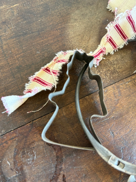 Vintage Metal Cookie Cutters On Ring