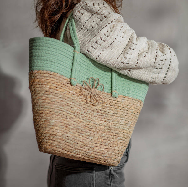 Lupton Seagrass Tote Bag